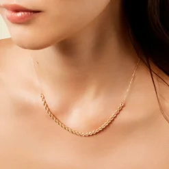 Histoire d'Or Collier Hachiro Or Jaune