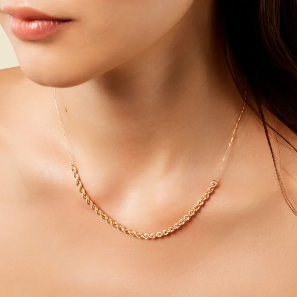 Histoire d'Or Collier Hachiro Or Jaune