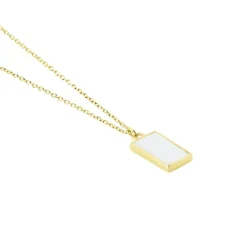 Histoire d'Or Collier Hallie Or Jaune Nacre or jaune nacre blanche New