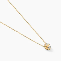 Histoire d'Or Collier Hamino Or Jaune Diamant Online