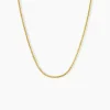 Histoire d'Or Collier Harlow Acier Jaune Sale