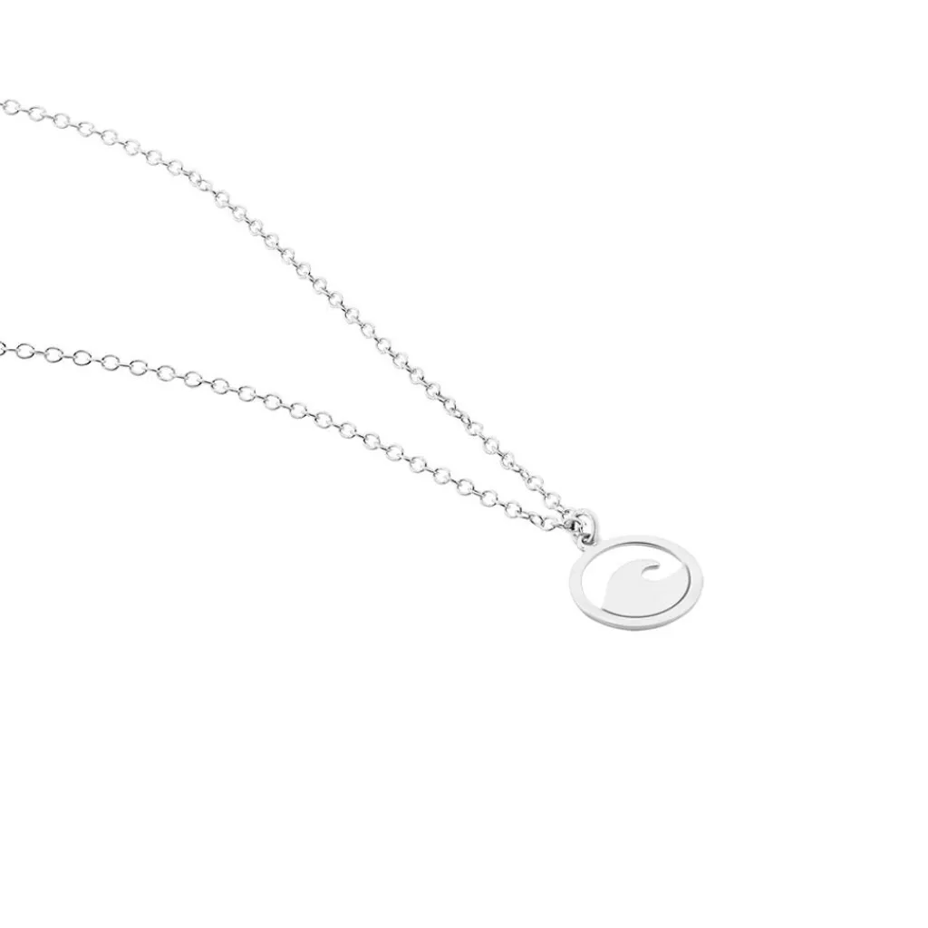 Histoire d'Or Collier Hawai Argent Blanc Best
