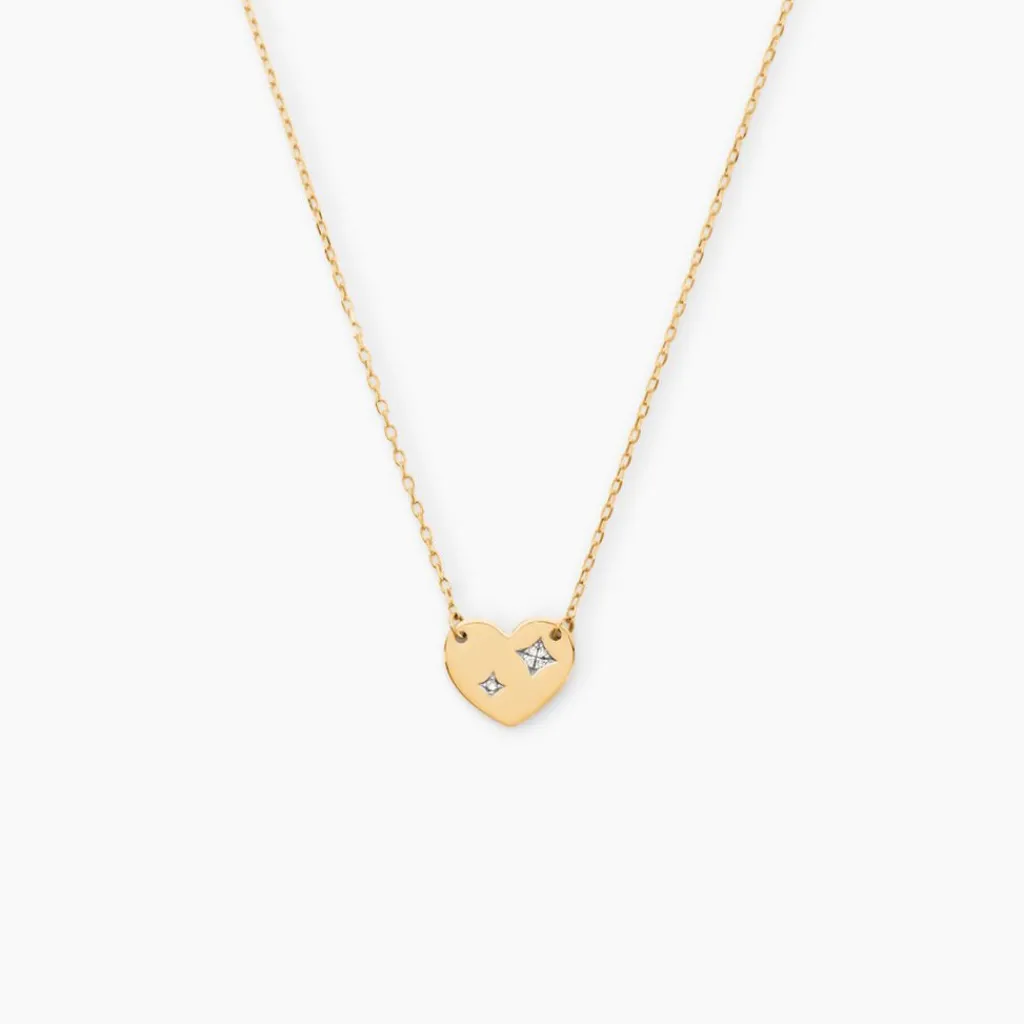 Histoire d'Or Collier Headley Or Jaune Diamant Discount