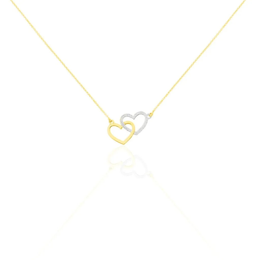 Histoire d'Or Collier Hedley Or Bicolore Clearance
