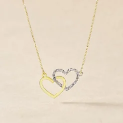 Histoire d'Or Collier Hedley Or Bicolore Clearance