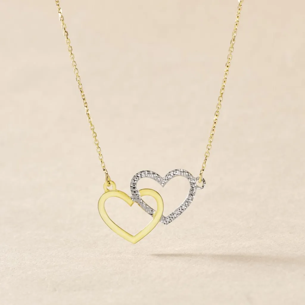 Histoire d'Or Collier Hedley Or Bicolore Clearance