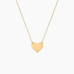 Histoire d'Or Collier Helenia Coeur Gravable Or Jaune Hot