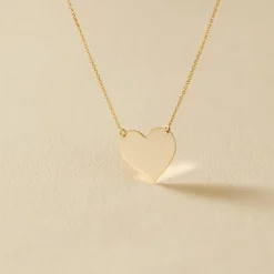 Histoire d'Or Collier Helenia Coeur Gravable Or Jaune Hot