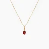 Histoire d'Or Collier Helidie Coccinelle Or Jaune Sale