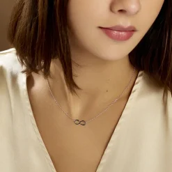 Histoire d'Or Collier Helsa Argent Blanc New