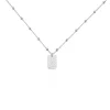 Histoire d'Or Collier Helvi Argent Blanc Sale