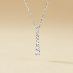 Histoire d'Or Collier Henriet Argent Blanc Oxyde De Zirconium Sale