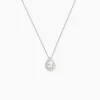 Histoire d'Or Collier Hildana Or Blanc Oxyde De Zirconium