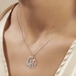 Histoire d'Or Collier Hita Argent Blanc Discount