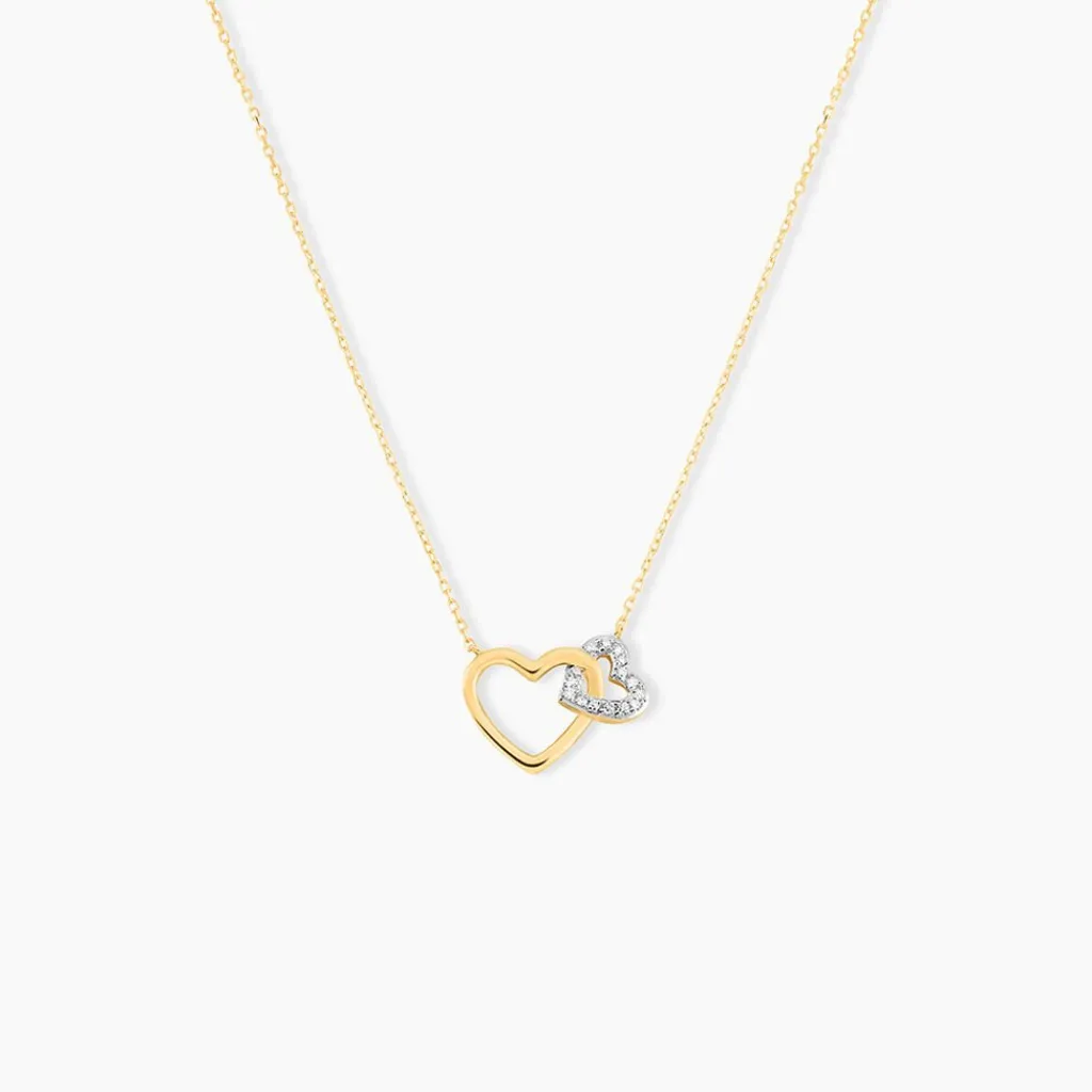 Histoire d'Or Collier Humberta Or Jaune Diamant Hot