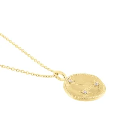 Histoire d'Or Collier Iago Plaqué Or Oxydes De Zirconium