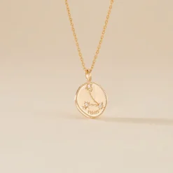 Histoire d'Or Collier Iago Plaqué Or Oxydes De Zirconium