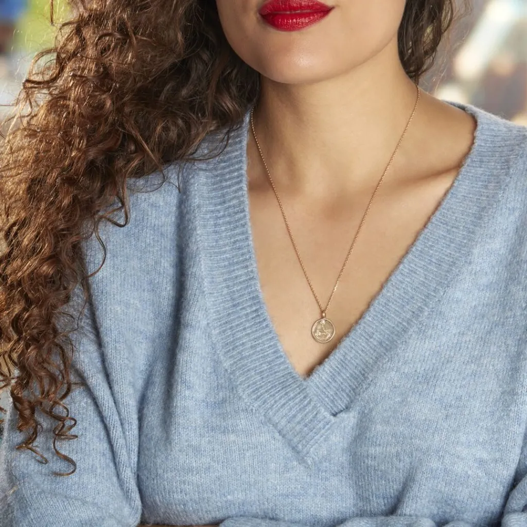 Histoire d'Or Collier Iago Plaqué Or Oxydes De Zirconium