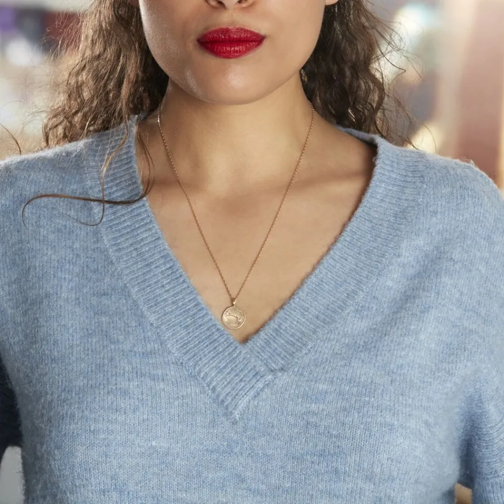 Histoire d'Or Collier Iago Plaqué Or Oxydes De Zirconium New