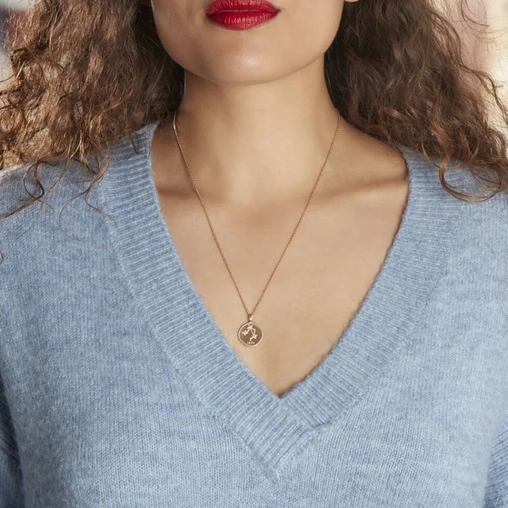 Histoire d'Or Collier Iago Plaqué Or Oxydes De Zirconium Best