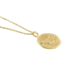 Histoire d'Or Collier Iago Plaqué Or Oxydes De Zirconium