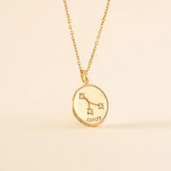 Histoire d'Or Collier Iago Plaqué Or Oxydes De Zirconium