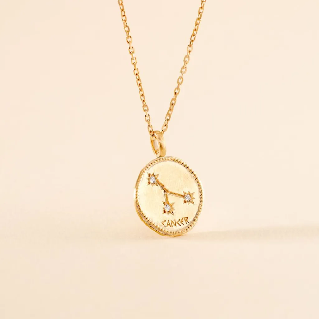 Histoire d'Or Collier Iago Plaqué Or Oxydes De Zirconium