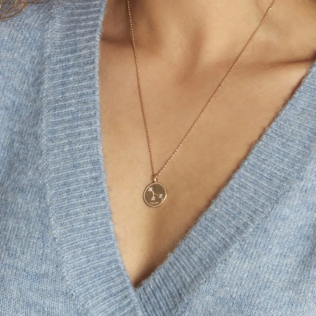 Histoire d'Or Collier Iago Plaqué Or Oxydes De Zirconium