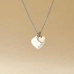 Histoire d'Or Collier Iella Argent Bicolore Sale