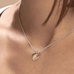 Histoire d'Or Collier Iella Argent Bicolore Sale