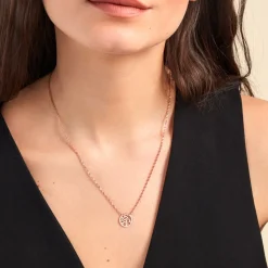 Histoire d'Or Collier Ieva Argent Rose Hot