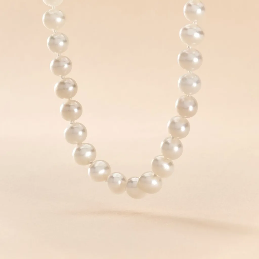 Histoire d'Or Collier Ikbal Or Jaune Perle De Culture Sale