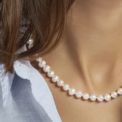 Histoire d'Or Collier Ikbal Or Jaune Perle De Culture Sale