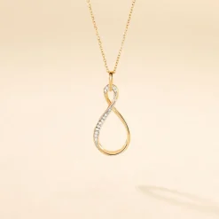 Histoire d'Or Collier Ilan Or Jaune Diamant Sale