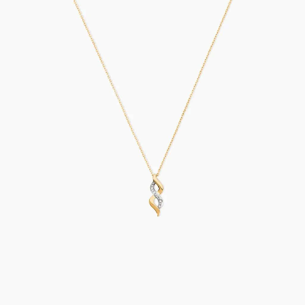 Histoire d'Or Collier Ilarione Or Jaune Diamant Outlet