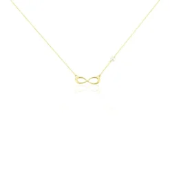 Histoire d'Or Collier Illenia Or Jaune Perle De Culture Online