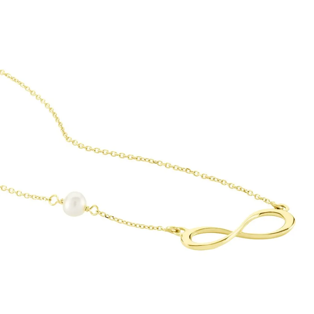 Histoire d'Or Collier Illenia Or Jaune Perle De Culture Online