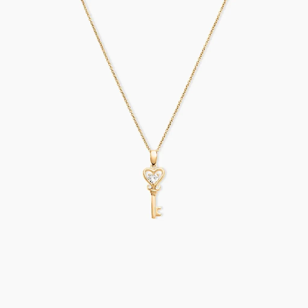 Histoire d'Or Collier Imman Plaque Or Oxyde Best