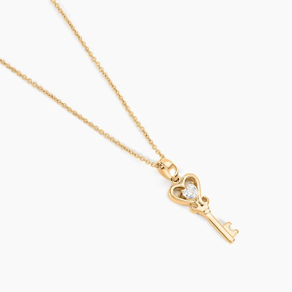 Histoire d'Or Collier Imman Plaque Or Oxyde Best