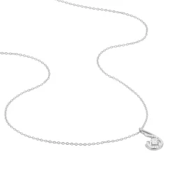 Histoire d'Or Collier Indian Drop Argent Blanc Oxyde De Zirconium New