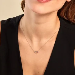 Histoire d'Or Collier Infini Pop Argent Bicolore Online