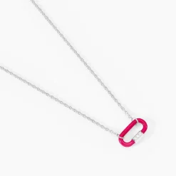 Histoire d'Or Collier Infini Pop Argent Blanc Oxyde De Zirconium Sale