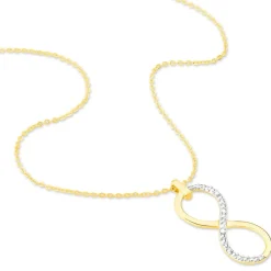 Histoire d'Or Collier Infino Or Jaune Diamant Outlet