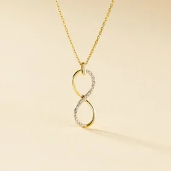 Histoire d'Or Collier Infino Or Jaune Diamant Outlet