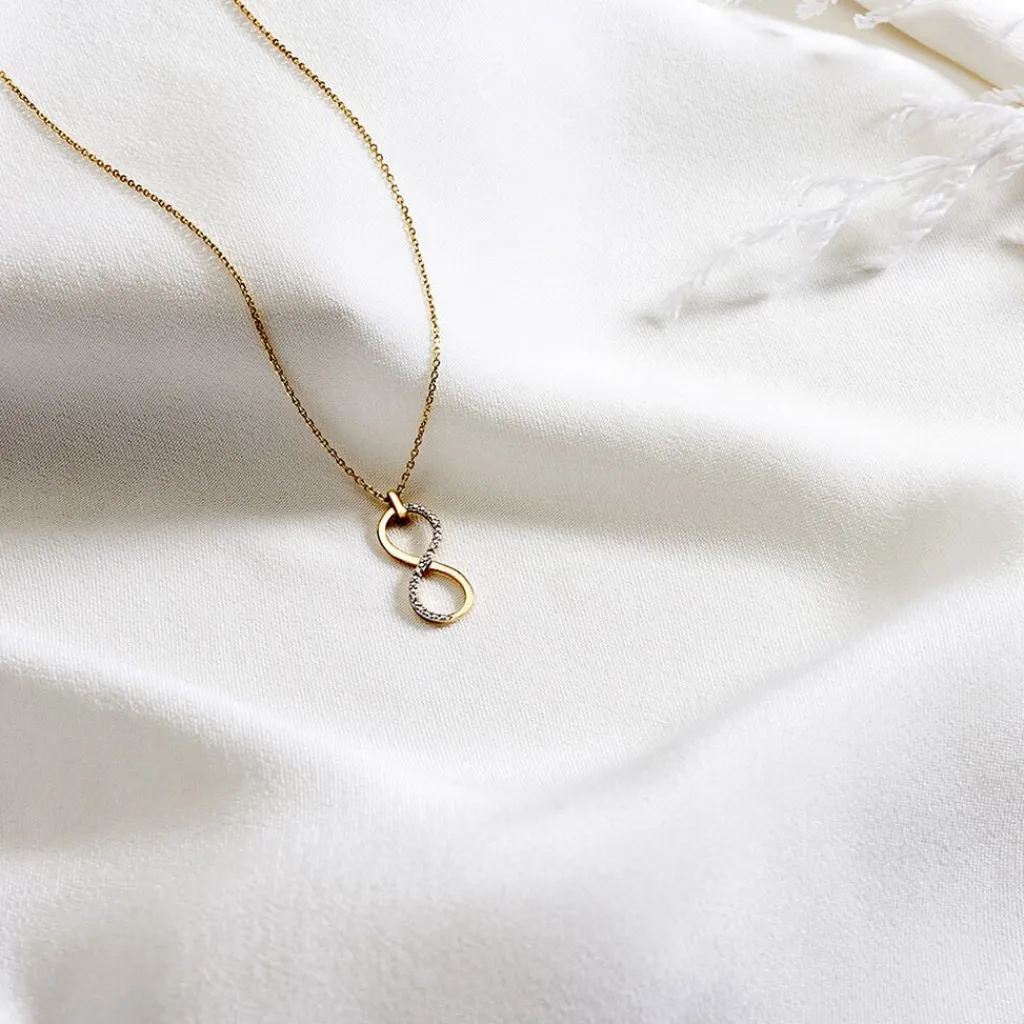 Histoire d'Or Collier Infino Or Jaune Diamant Outlet