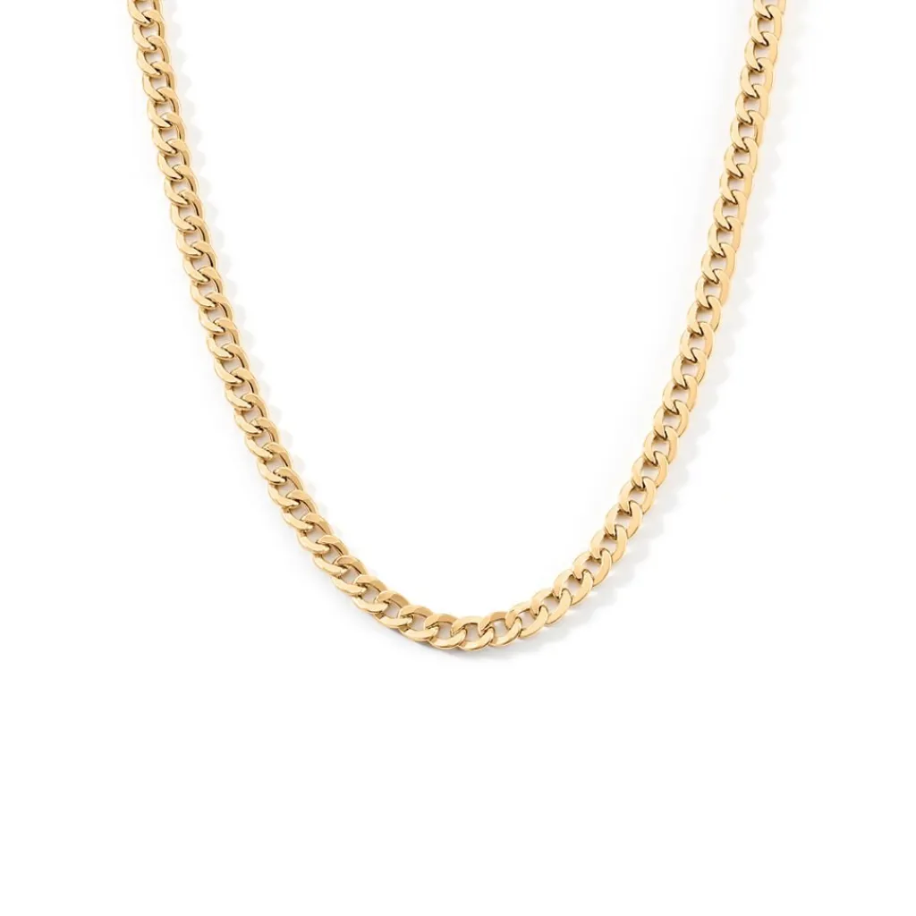 Histoire d'Or Collier Iris Or Jaune Maille Gourmette Sale