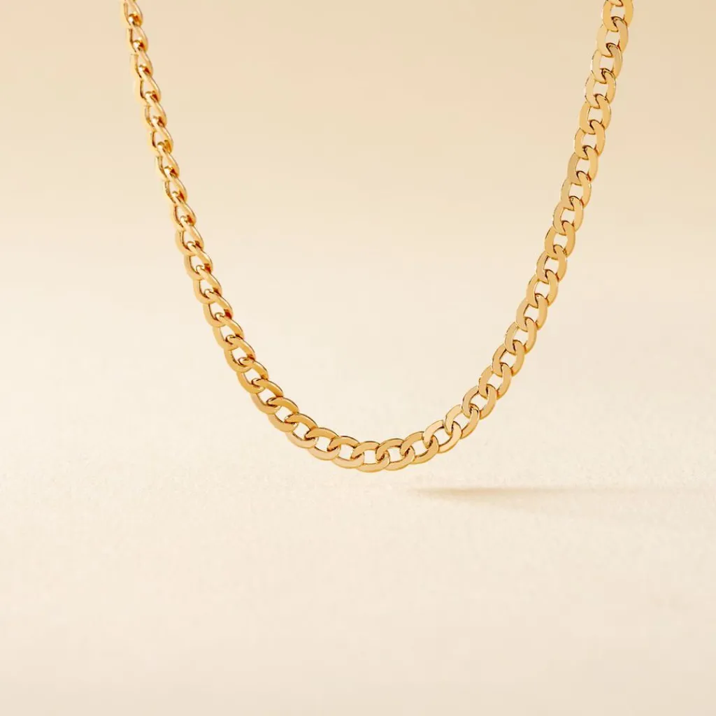 Histoire d'Or Collier Iris Or Jaune Maille Gourmette Discount