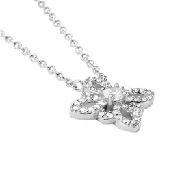 Histoire d'Or Collier Isia Argent Blanc Oxyde De Zirconium