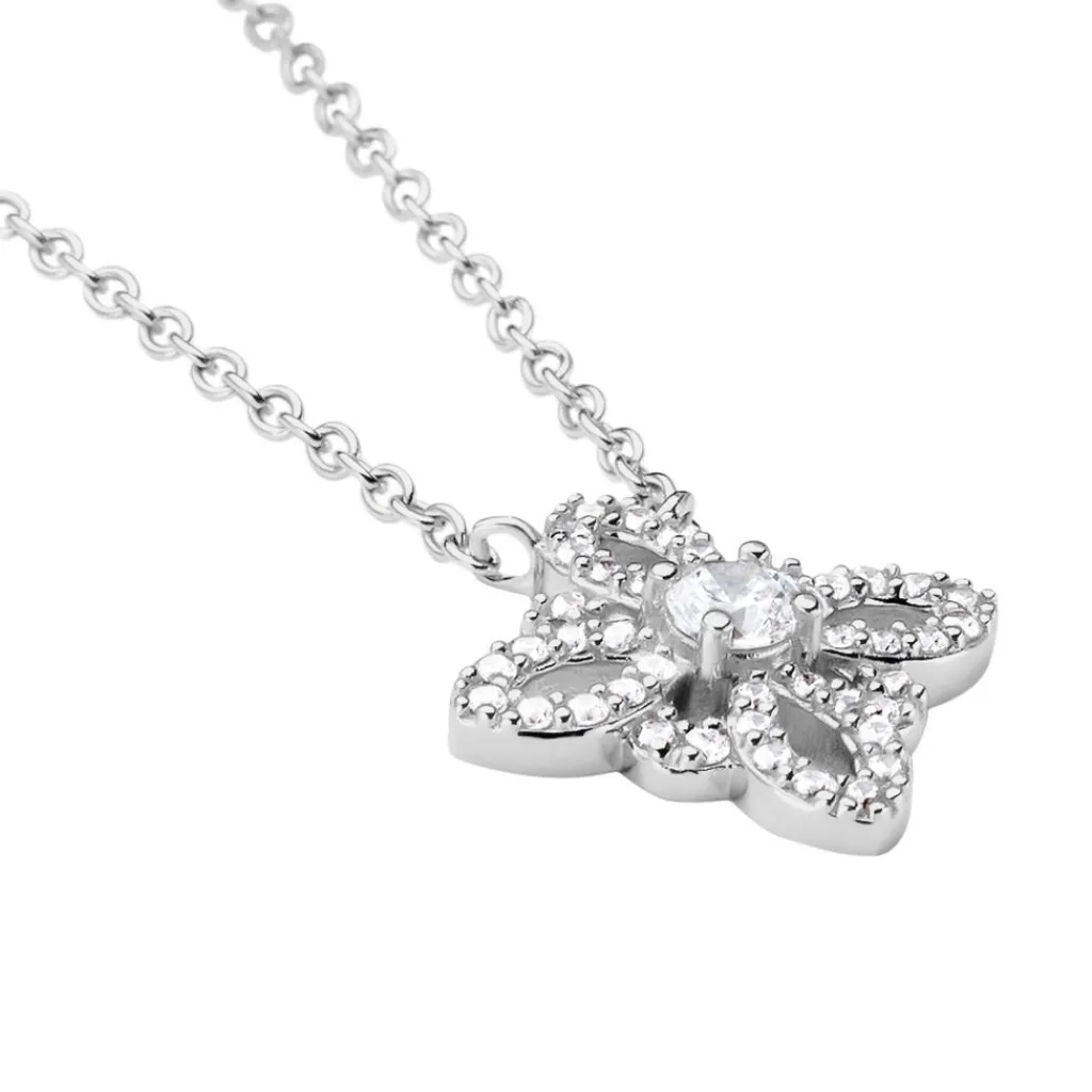 Histoire d'Or Collier Isia Argent Blanc Oxyde De Zirconium