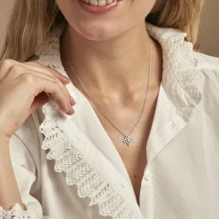 Histoire d'Or Collier Isia Argent Blanc Oxyde De Zirconium